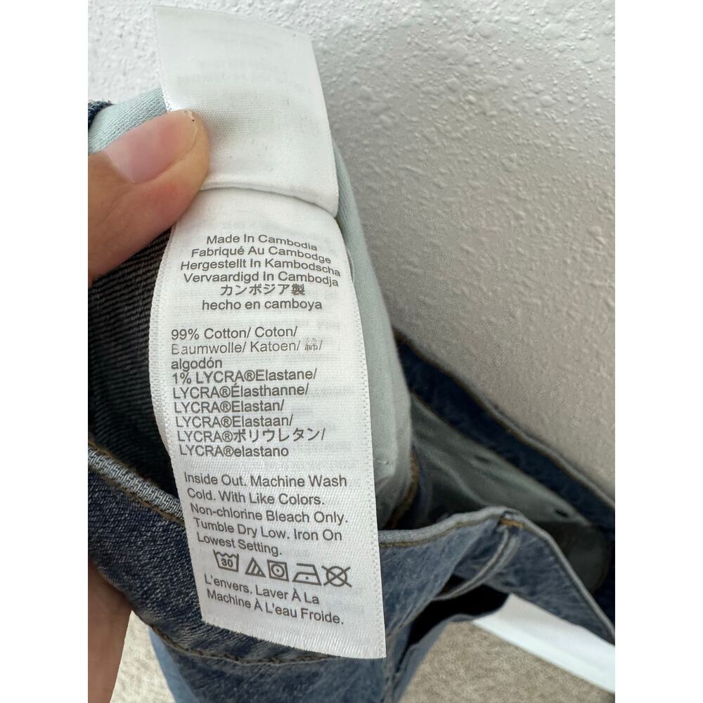 J.Crew High Rise Vintage Straight Leg Jeans 30 - Picture 8 of 8